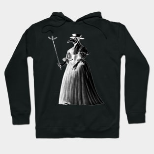 Lady Plague Doctor (black) Hoodie